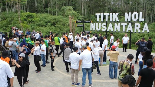 Titik 0 Kilometer di IKN Nusantara